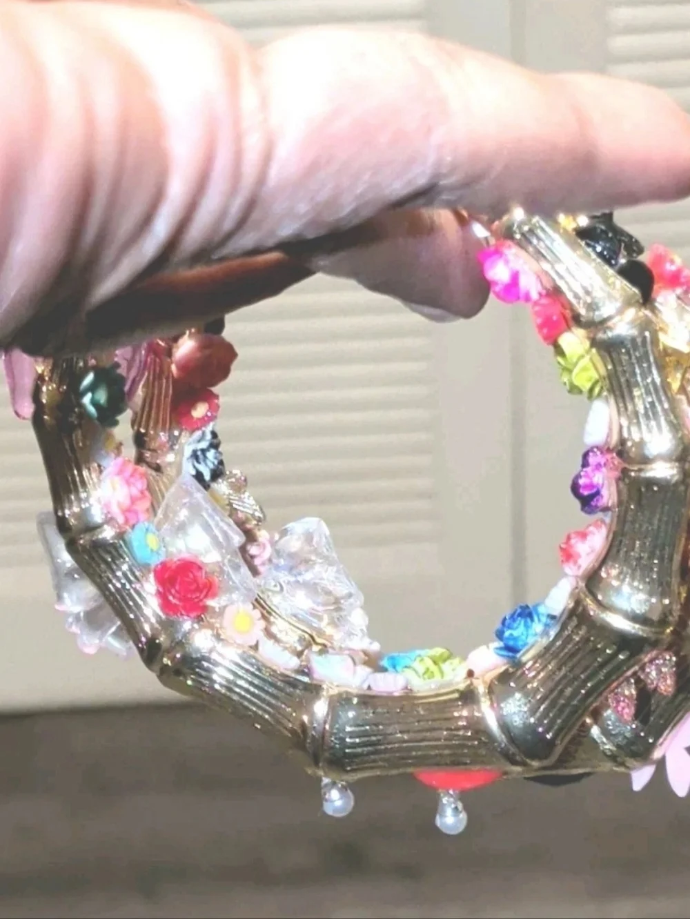 Material Girl-Hand Crafted Extra Large Hoop Earrings From Our S3CHIQUE Collectio